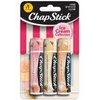 ChapStick Lip Care Set, Ice Cream Collection 3-Pack – Strawberry Gelato, Vanilla Bean Ice Cream, Orange Sherbet Lip Balm, 0.15 Oz Ea
