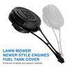 Gas Cap Fit for B&S Mower - Fuel Tank Cap Fit for Briggs and Stratton 625e, Troy Bilt 200 100 Mower with 550EX engine Engines, Gas Tank Caps Fit for Craftsman Husqvarna Toro Lawnmower, 799585