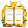 Tree to Tub Citrus Body Wash for Dry Skin & Sensitive Skin - pH Balanced Moisturizing Body Wash, Hydrating Sulfate Free Body Soap for Women & Men