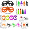 SURCVIO 64 Pack Halloween Party Favors for Kids, Halloween Toys Gifts Bulk Classroom Rewards, Halloween Party Supplies Trick or Treat