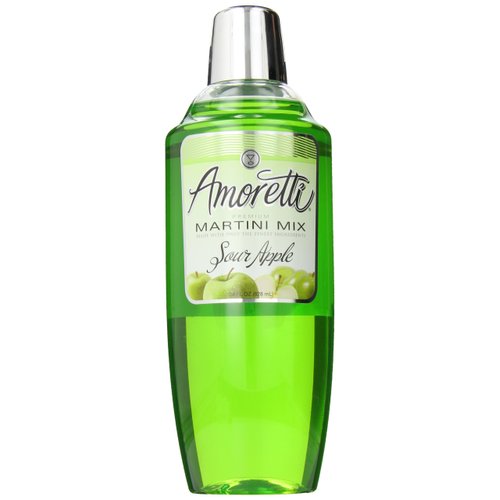 Amoretti Premium Martini Cocktail Mix, Sour Apple, 28 Ounce