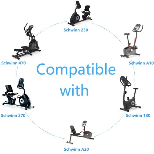 Replacment for Schwinn Power Adapter Compatible with Schwinn 230 270 470 430 420 240 220 130 A10 A20 A40 Bike Exercise Elliptical Recumbent Upright Trainer Power Cord 9V AC Adapter 6.5FT