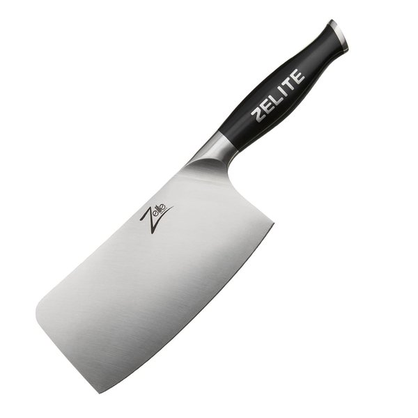 Zelite Infinity Butcher Knife 7 Inch, Meat Cleaver Knife, Chopping Knife, Meat Knife, Meat Cutting Knife, Big Knife, Chinese Cleaver Knife - German High Carbon Stainless Steel - Razor Sharp Knife