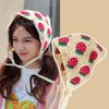 havelaugh Floral Crochet Hair Bandana Fruits Headband 2 PCS Tie Knotted Headscarf Vintage Headband Knitted Head Kerchief for Women&Girls