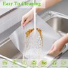 Shelf Liners for Kitchen Cabinets 10 Inch X 20 Ft Non Adhesive Cabinet Drawer Liner Non Slip Refrigerator Liners for Shelves Washable Cupboard Liner for Dresser Bathroom