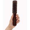 GranNaturals Soft Bristle Hair Brush for Men - Boar Bristle Brush for Styling Beards, Fades, Smoothing Hair and Waves - Natural Wooden Hairbrush