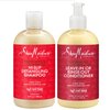 Shea Moisture Curly Hair Shampoo and Conditioner Set for Women with Red Palm Oil & Cocoa Butter - Sulfate-free Hair Care, 13 Oz (2 Piece)