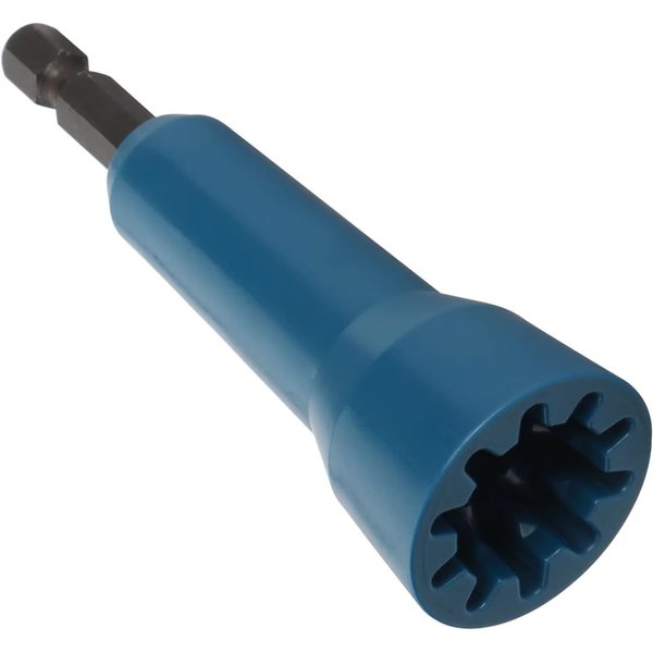 MAICON Wire Nut Twister - 1PCS Blue Wire Nut Twiter for Drill,Wire Twister Tool,Ideal Wire Nut Twister Tool,Connector Driver With 1/4" Chuck,Enhanced Wiring Efficiency