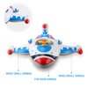 Swimbobo Toddler Pool Float with Seat Boat Inflatable Ride-on Airplane Pirates Sharks Car for Kids Outdoor Toys(White Airplane)