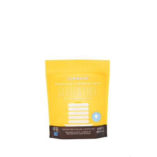 Cup4Cup Pancake and Waffle Mix, 2 Pounds, Certified Gluten Free, Dairy Free, Non-GMO, Kosher, Made in the USA