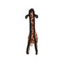 TUFFY - World's Tuffest Soft Dog Toy - Zoo Giraffe - Multiple Layers. Made Durable, Strong & Tough. Interactive Play (Tug, Toss & Fetch). Machine Washable & Floats. (Junior 2 Pack)