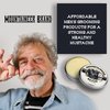 Mountaineer Brand Mustache Wax for Men | 100% Natural Beeswax/Plant Based Oils | Grooming Beard Moustache Wax Tin | Lasting Hold | Smooth, Condition, Styling Balm | Original Blend Scent 2oz