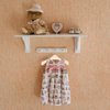 Towel Hanger 20Pcs Wooden Doll Clothes Hangers Mini Doll Hangers Doll Dress Hangers Mini Hangers for Doll Clothes Miniature Accessories (12cm) Coat Hangers