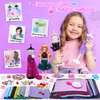 Fashion Designer Kit for Girls, Sewing Kit with 3 Dolls 3 Mannequins, Doll Clothes and Accessories Making Kit, DIY Arts and Crafts Kit for Kids, Toy Gift for 6 7 8 9 10 11 12 Year Old Girls Kids