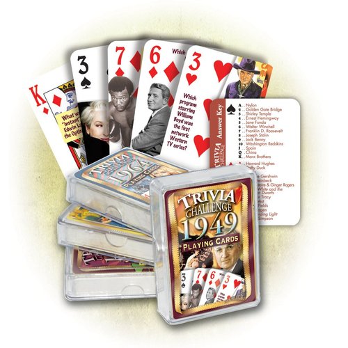 1949 Flickback Trivia Playing Cards: Birthday
