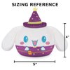 Teeturtle Cinnamoroll Halloween Costume Reversible 4" Plushie - Officially Licensed Sanrio Plushie - Cute Kawaii Soft Stuffed Animals