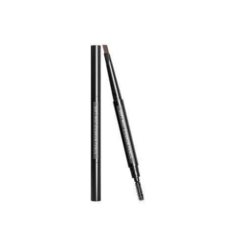 long lasting and waterproof Triangle eyebrow Pencil With Brush (Dark Brown)