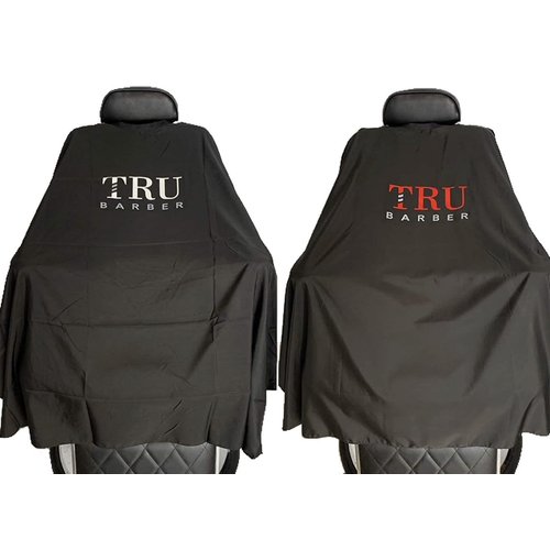 TRU BARBER Cape 100% Polyester, light weight cape and Waterproof, Professional Salon Cape with Snap Closure Hair Salon Cutting Cape, 50" x 58”