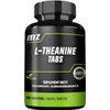 L-Theanine 200 mg - 120 Vegan Tablets - 4 Months Supply - Amino Acid Supplement for Daily Mental Calm and Clarity - by MZ