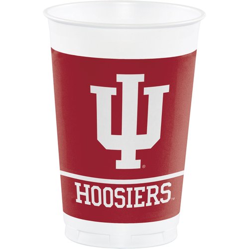 Creative Converting Indiana University Plastic Cups, 24 ct