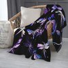 Dragonfly Blanket Warm Plush Dragonfly Flannel Throw Blanket Super Soft Fleece Cozy Fuzzy Dragonflies Stuffed Animal Blanket Gifts for Kids Teens Adults Room Decor 40"X50"