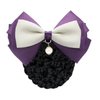 4Pieces Hair Clips with Snood Hair Barrette with bowknot Hair Bun Cover Accessories for Women