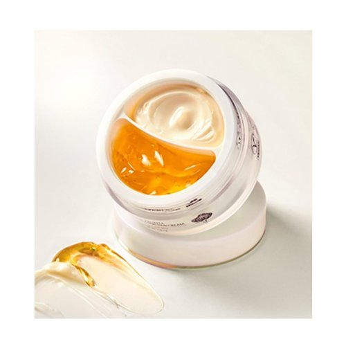 Korea Vegan Skincare_Italian White Truffle Double Serum & Cream 2-in-1 Face Moisturizer, Vegan Collagen, Non Comedogenic, Suitable for All Skin Types (2.46 oz)