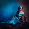 Women Princess Costume Accessories Headband Hair Ties Girls Dress Up Halloween Cosplay Party Supplies for Jasmine