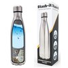 Diversion Water Bottle Can Safe by Stash-it, Stainless Steel Tumbler with Hiding Spot for Money, Discreet Decoy for Travel or at Home, Bottom Unscrews to Store your Valuables