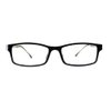 Blue Light Blocking Glasses by EYES PC, Style 708 Black, 1.0 Power. Reduce Digital Eyestrain. Blue Light Blocking up to 100% of Hazardous HEV Blue Light from LED Screens. Reduces Digital Eye Strain.