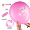 36 Pcs Cat Theme Party Latex Balloons Animal Cat Print Decorations Cartoon Cat Party Favors for Boy Girls Cat Kitty Theme Birthday Party Decorations Supplies, 12 Inches(Cartoon Style)