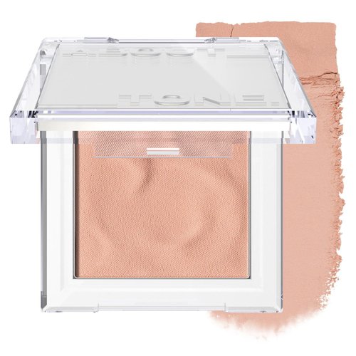 ABOUT TONE Fluffy Wear Blusher - Pressed Powder Cheek Blush with Airy and Soft Matte Blurring Fin...