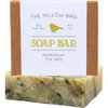 The Yellow Bird Peppermint Tea Tree Soap Bar. Made In USA with All Natural & Organic Ingredients. Pure Essential Oils. Sensitive Skin Body & Face Soap.