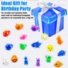 50Pcs Animal Stress Balls, Mini Squeeze Balls, Kawaii Squishies Stress Balls Bulk for Classroom Prizes, Party Favors, Goodies Bag Stuffer, Birthday Gifts (Random)