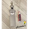 Schnauzer Hand Sanitizer Holder And/Or Lip Balm Holder