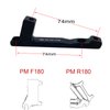 JooFn Disc Brake Mounting Bracket PM to PM Disc Brake Adapter for 180mm Rotor