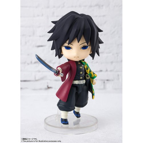TAMASHII NATIONS - Demon Slayer: Kimetsu no Yaiba - Tomioka Giyu-Mizubashira, Bandai Spirits Figuarts mini Action Figure