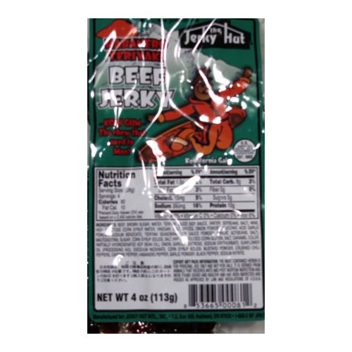 HABANERO TERIYAKI BEEF JERKY