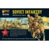 Warlord Bolt Action Soviet Red Army Infantry 1:56 WWII Military Wargaming Figures Plastic Model Kit, Small