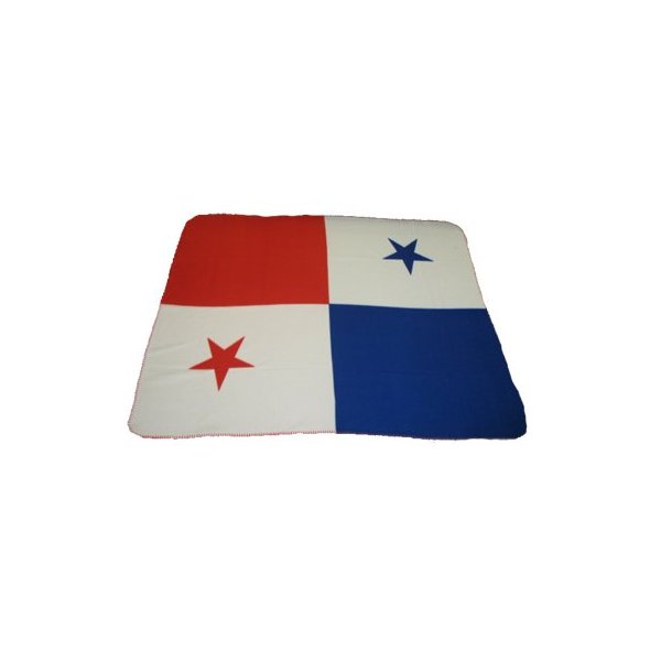 sup Super Soft Panamanian Flag Fleece Blanket 5 ft x 4.2 ft. Bandera de Panamá Throw Cover