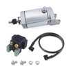 Starter Motor Starter Cable Wire Starter Motor Cord Starter Solenoid Relay for Yamaha Raptor Raptor 660 660R YFM660 YFM660R 2001-2005 3XF-81815-00-00 3SX-81890-00-00 4XE-81940-12-00
