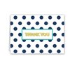 Edgy Thank You Cards / 36 Gratitude Note Cards With White Envelopes / 6 Geometric Patterned Gold Foil Designs / 3 1/2'' x 4 7/8'' Appreciation Card Set/Made In The USA
