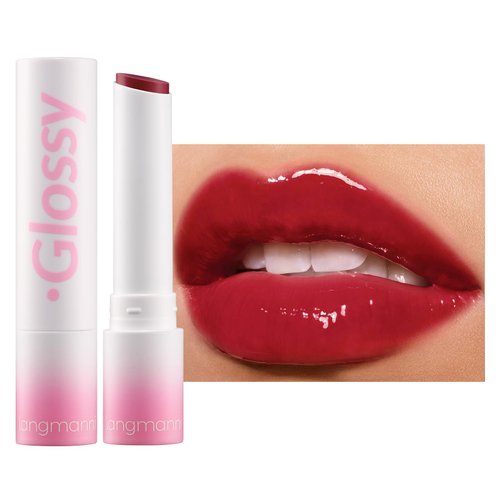 LANGMANNI Tinted Lip Butter, Ultra-Moisturizing&Long-Lasting, Locks in Hydration, Non-Greasy Silky Glossy Lip Balm Texture For Dry Lip Care - 0.11Oz (#7 Rose Queen)