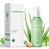 Aloderma Soothing Face Moisturizer with 77% Organic Aloe Vera - Natural Moisturizer for Face for Sensitive & Combination Skin, Nurturing Aloe Face Moisturizer with Squalane, Botanical Extracts, 3.5oz