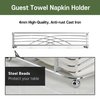 LEVIMETREE Guest Towel Napkin Holder - Guest Towels Disposable Bathroom Napkin Holder, Napkin Holder for Bathroom, Paper Towel Holder - Napkin Holders for Paper Napkins, Kitchen Restaurant Home Décor