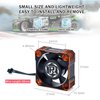 RC Motor Cooling Fan Rocket V2 28000RPM Motor Heat Sink Surpass Hobby Turbo ESC A3 Cooling Fan with XH Connect for 1/10 1/8 RC Car (Orange &Black)