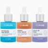 goPure Power Serum Trio Set - Radiant Vitamin C Serum, Hydrating Hyaluronic Acid Serum, Bakuchiol and Retinol Serum for Visibly Brighter, Moisturized, and Firmer-Looking Skin - Set of 3, 1.0 fl oz