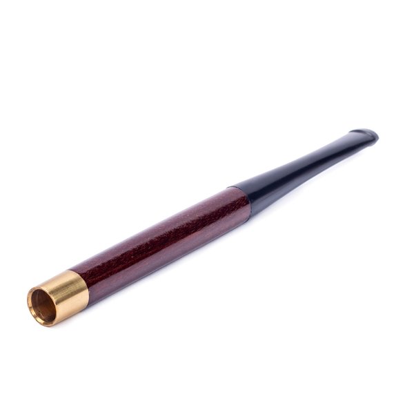 Dr Watson Wooden Cigarette Holder, Brown, Hand Crafted, Regular 5.1''