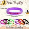 JUNEBRUSHS 42pcs Halloween Party Favors Silicone Bracelets Rubber Wristbands for Halloween Party Decorations Accessories Trick or Treat Goodie Bag Stuffers Fillers Supplies(7 Designs)