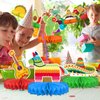 Fiesta Party Decorations - Authentic Mexican Themed Honeycomb Centerpiece for Cinco De Mayo, Taco Parties, Birthdays & Day of the Dead Celebrations